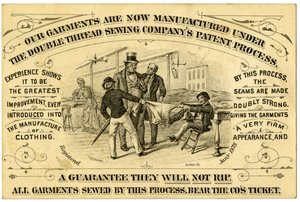 A. Levy Brothers Patents Process, handelskaart recto door American School